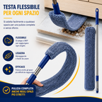 Kit casa perfetta    ✅Mop triangolare360°   ✅ Spolverino flessibile
