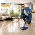 ✅Cleanova Mop Triangolare360° con Strizzatura Automatica