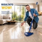 ✅Cleanova Mop Triangolare360° con Strizzatura Automatica
