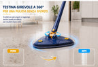✅Cleanova Mop Triangolare360° con Strizzatura Automatica