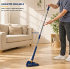 ✅Cleanova Mop Triangolare360° con Strizzatura Automatica